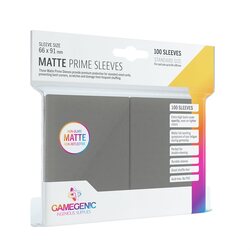 Gamegenic Prime Sleeves Standard Grey